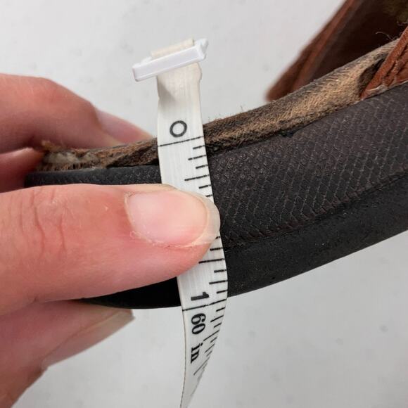 Earth Spirit Gelron 2000 Brown Leather Colorado 2 Adjustable Mule Slip On Shoes - Picture 10 of 10